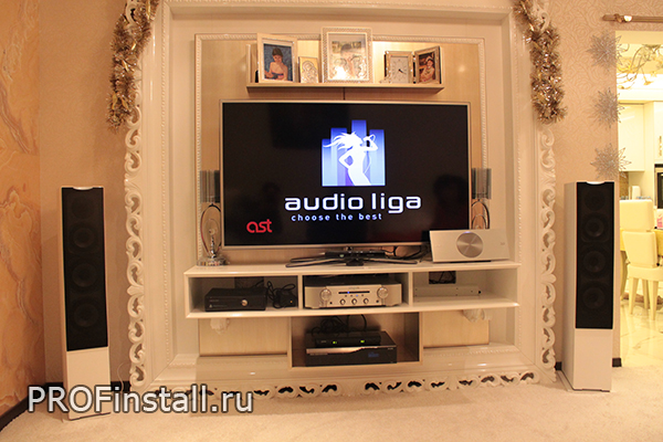 Караоке AST-50 / акустика quadral + marantz