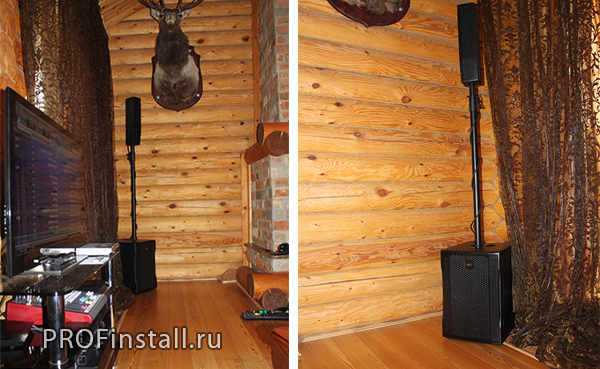 Evolution Home HD и акустика RCF Evox 8
