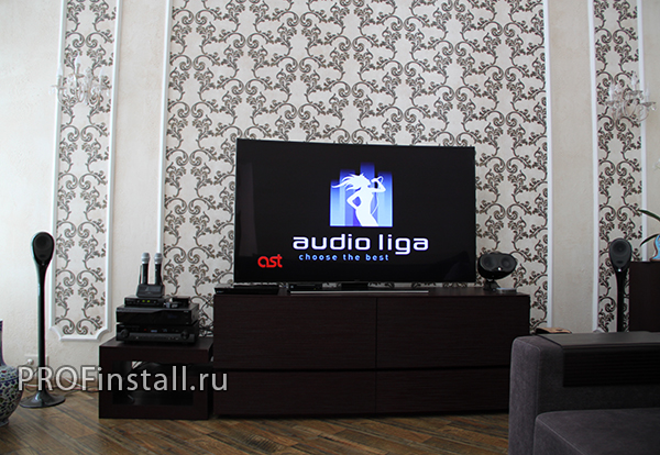 Домашний кинотеатра Tannoy Arena и караоке система AST-50