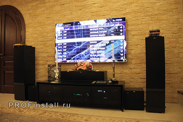 Домашний кинотеатра Klipsch и Onkyo Integra c караоке Evolution Lite 2 Plus