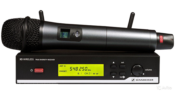 Микрофон для караоке Sennheiser XSW 35 B